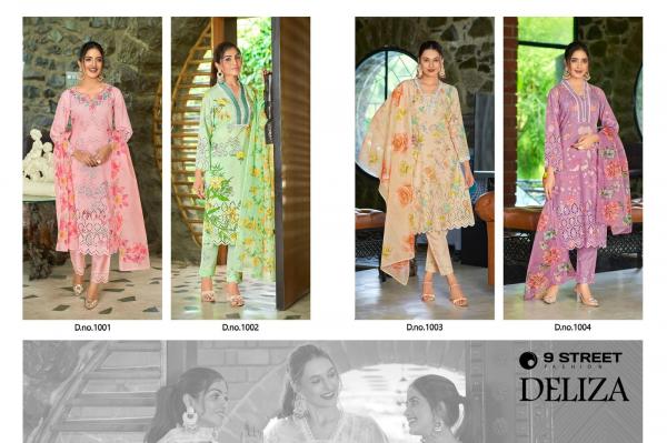 9 Street Deliza Viscose Fancy Ready Made Collection